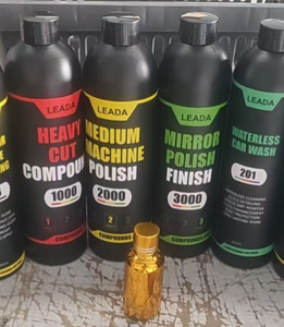 Composé de polissage professionnel Leada Super Cut à coupe rapide et faible effet tourbillonnant pour carrosserie automobile, brillance profonde, <span class=keywords><strong>1</strong></span> litre, Modèle 2100 - Product Image 3