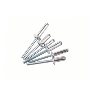 <span class=keywords><strong>Rivet</strong></span> aveugle à tête dôme Din7337 Pièces d'équipement mécanique <span class=keywords><strong>Rivet</strong></span> aveugle en aluminium Pop personnalisé Attaches automatiques - Product Image 2