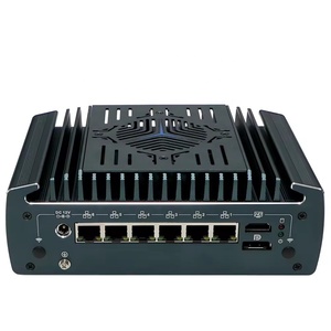 6 Lans Trong-Tel i225-v 2.5G Tường Lửa Máy Tính 12th Gen I5 1235U I7 1255U Fan Mini PC 6USB Cổng HD VPN Hỗ Trợ AES-NI - Product Image 1