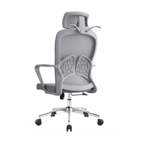 Chaise de salle de contrôle ergonomique pivotante et roulante avec assise épaisse et rembourrée pour une assise confortable toute la journée