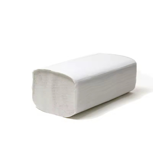 Serviettes en papier interpliées PTV-V-250W(225/23) en V, serviettes à main en tissu, vente en gros - Product Image 1