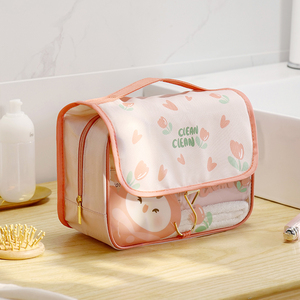 Cartoon Hook Large Capacity Portable Cartoon Organizer Student Kids Storage Makeup <strong>Bags</strong> Travel Hanging <strong>Toiletry</strong> Cosmetic <strong>Bag</strong> - Product Image 1
