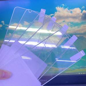 Protecteur d'Écran Lumineux Trempé en Verre 21D Haute Qualité, Adhésion Totale, avec Éclairage Nocturne pour <span class=keywords><strong>iPhone</strong></span> XS 11 12 13 14 15 16 ProMax - Product Image 2