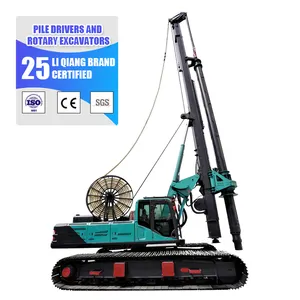 Lqr150 sức mạnh mạnh mẽ, hiệu quả cao và tiết kiệm năng lượng trình điều khiển cọc quay giàn Khoan Quay với động cơ Cummins