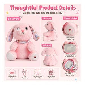 Oso de Peluche Premium con IA, Altavoz Recargable, Interacción por Voz, Juguete de Peluche para Dormir, Venta al Por Mayor - Product Image 2