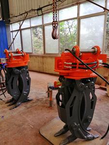 Hydraulische Roterende Houtgrijper <span class=keywords><strong>Kubota</strong></span> Graafmachine <span class=keywords><strong>Grapple</strong></span> - Product Image 2