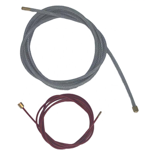 <span class=keywords><strong>Câble</strong></span> en acier <span class=keywords><strong>gainé</strong></span> de cuivre du fabricant, <span class=keywords><strong>câble</strong></span> en acier inoxydable de 1/8 po, type ressort, pliage, découpe et soudage sur mesure - Product Image 6