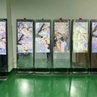 Sistema Android Windows independiente de 32 pulgadas, espejo de Fitness LCD para interiores, Sensor de movimiento, cámara facial, tiendas minoristas, centros comerciales