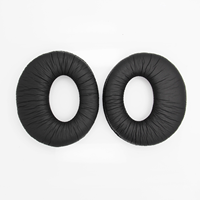 Almohadillas de Repuesto de Cuero Premium Tipo Piel de Rana para Auriculares Sony MDR-RF970 RF960R RF925R RF865R, Almohadillas Ovaladas para Auriculares de TV