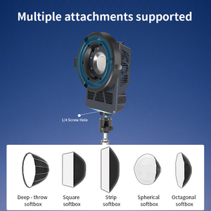 SL-PB100R 100W RGB LED video ánh sáng di động COB liên tục Chiếu sáng cho người sáng tạo nội dung vlogger Studio chụp ảnh tiktok - Product Image 5