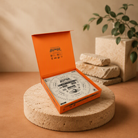 Boîte cadeau rigide à couvercle magnétique personnalisé, boîte d'emballage en carton imprimée en couleur, avec insert en mousse EVA personnalisé pour ensemble de produits