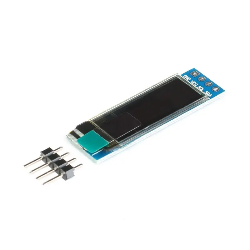 0.91 Inch 128x32 12832 IIC I2C Serial OLED LCD Display SSD1306 Driver