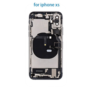 ฝาครอบแบตเตอรี่พร้อมถาดใส่ซิม,พร้อมสายแพรประกอบสำหรับ <span class=keywords><strong>iPhone</strong></span> <span class=keywords><strong>XS</strong></span> Body ตัวเรือนเต็มโครงโครงตรงกลาง - Product Image 2