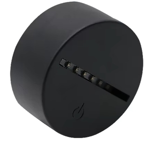 Luz de noche LED con base táctil ABS Negro Blanco Cable USB y control remoto para dormitorio Tamaños medios Fuente de alimentación de batería enchufable - Product Image 6