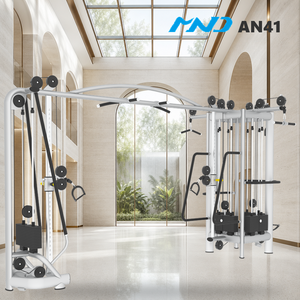 Máquina de Gimnasio Multifuncional de 5 Estaciones con Cable Cruzado, Modelo Jungle, de MND Fitness, para Entrenamiento Cardiovascular, Ideal para la Cadena de Gimnasios de Ciudad de México - Product Image 1