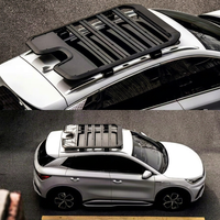 Porte-bagages de toit en alliage d'aluminium pour BYD Yuan Plus ATTO 3 - Porte-bagages haute capacité pour le camping, les voyages et l'aventure