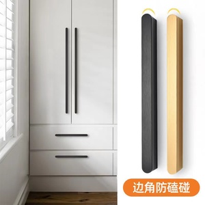 T Type Round Head Cabinet Handle Gold <b>Black</b> Gray Aluminum Alloy 1M Wardrobe <b>Door</b> Handle Safe Anti Scratch - Product Image 5