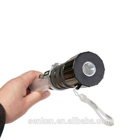 Senken Guide de trafic d'aéroport portable rechargeable LED jaune Feu de signalisation Torch Light Baton Traffic Signal Light Baton