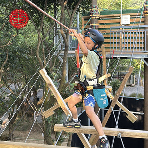Aérienne Forêt Aventure Treetop Trekking Corde Course Expansion Série Jungle Aventure Escalade Aire De Jeux Équipement - Product Image 2