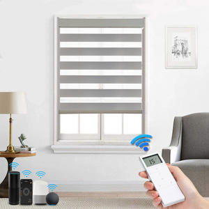 Batteria intelligente automatica motorizzata giorno e <span class=keywords><strong>notte</strong></span> zebra orizzontale tapparelle avvolgibili zebra tende oscuranti persiane per <span class=keywords><strong>finestra</strong></span> - Product Image 4
