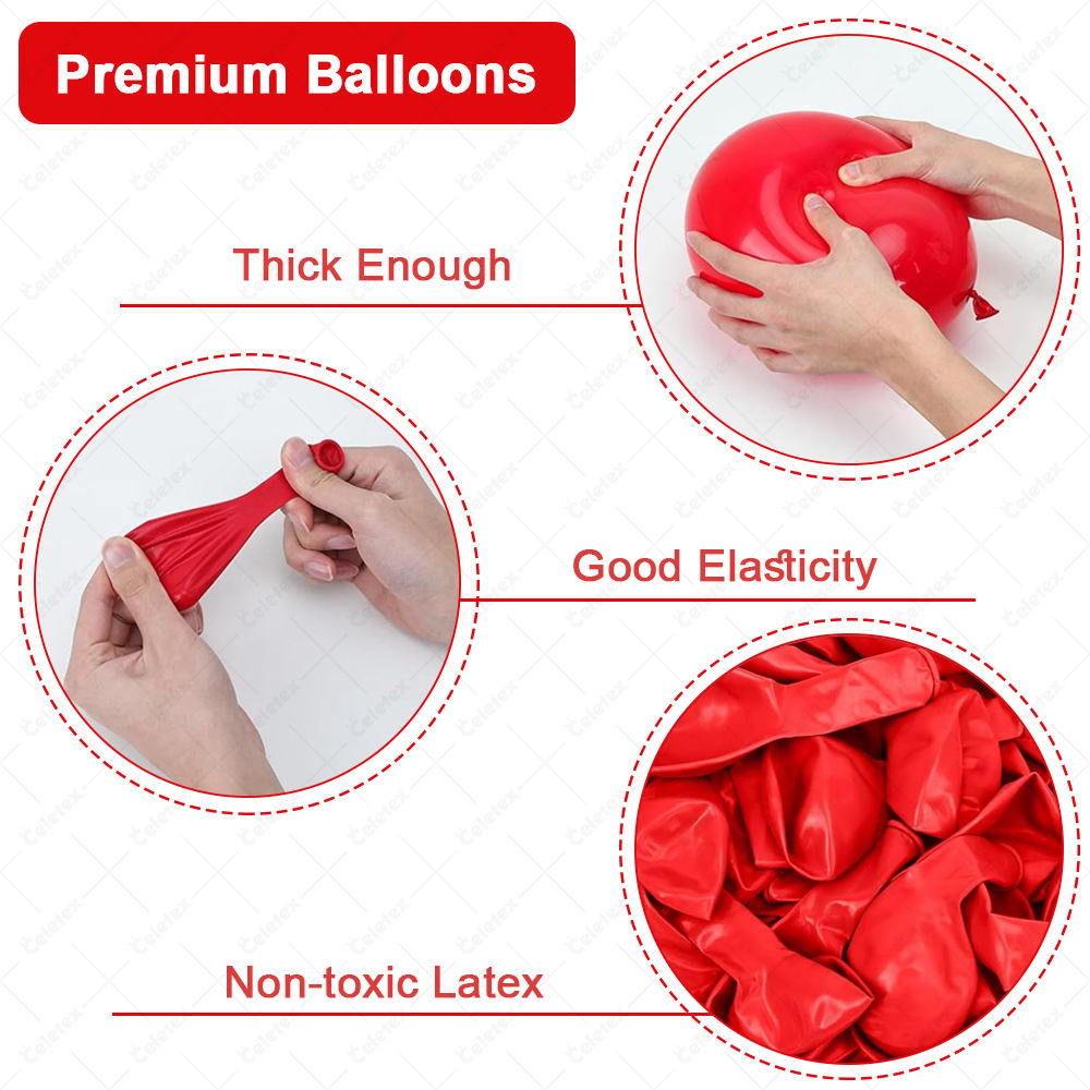 Natural Latex Party Balloons 50 Pcs 100 Pack Wholesale Helium 12 24 Inch Clear Latex Balloons Different Sizes Latex Balloons