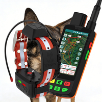 Collier GPS pour chien prêt à l'emploi : Boucle de charge double usage (18650) + Communication microphone/haut-parleur