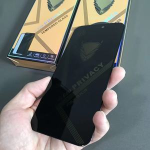 Film de téléphone trempé plein écran antistatique Gold <span class=keywords><strong>Meca</strong></span> pour iPhone 11 12 13 & 14 PRO accessoire mobile Anti-Peeping 16 PRO - Product Image 6