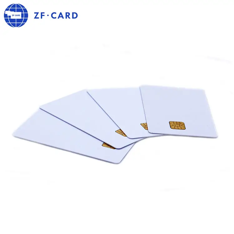 CR80 Size PVC 4442 Contact Chip Rfid Contact Card With Factory Price