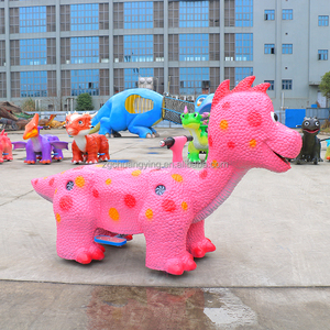 Las niñas montan en Pink Dinosaur Scooter para niños <span class=keywords><strong>Spot</strong></span> - Product Image 2