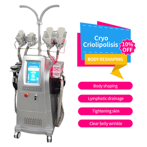 Professional <strong>Cool</strong> <strong>Tech</strong> <strong>Machine</strong> 40K Weight Loss <strong>Machine</strong> 4 Handles <strong>Slimming</strong> <strong>Machine</strong> Radio Frequency <strong>Fat</strong> <strong>Freezing</strong> Device With Pads - Product Image 4