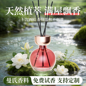 <b>Reed</b> <b>Diffuser</b> Glass Aromatic Long Lasting Fragrance Home Decor Bedroom Living Room Bathroom - Product Image 5