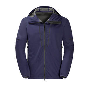 Chaqueta cortavientos profesional de algodón/poliéster para hombre, transpirable, de manga larga, a la venta - Product Image 3