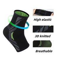 Aofit Fitness Basketball Compression Foot Guard Entorse Garde Bandage Nylon Tricoté Cheville Support Brace