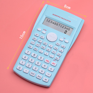 Calculadora científica 82MS de 12 dígitos con cubierta deslizante y estuche protector para exámenes de estudiantes - Product Image 2