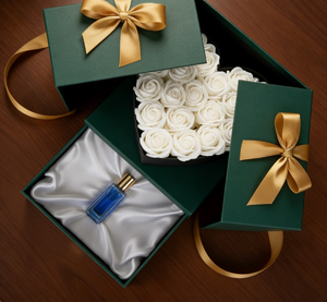 Scatola Regalo per Gioielli con Orecchini e Bracciale a Strati, Fiore Rosa e Cuore, Confezione Personalizzata 'Ti Amo' con Stampa Logo - Product Image 3