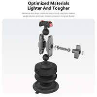 360 °   Penyangga Cangkir Hisap yang Dapat Disesuaikan untuk Insta360 Ace Pro, Cangkir Aukusi Kendaraan untuk Aksesori Kamera Aksi Insta360 Ace Pro