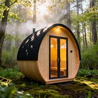 Ruang Sauna Uap Kering Kayu Cedar Solid Modern Grosir Pemanas Listrik Terapi Spa Kesehatan Dijual