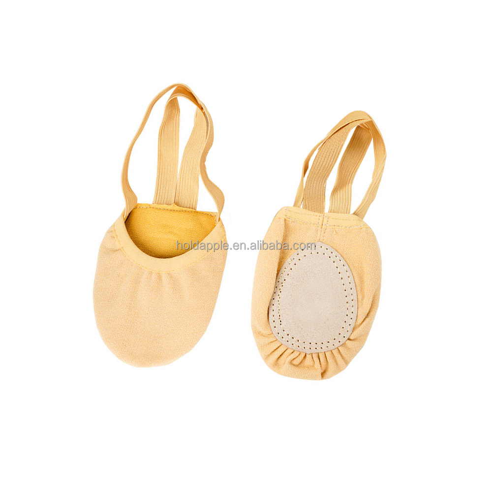 Leather Pirouette Dance Half Sole Shoes Turning Shoes For Ballet Jazz Girls/Wome