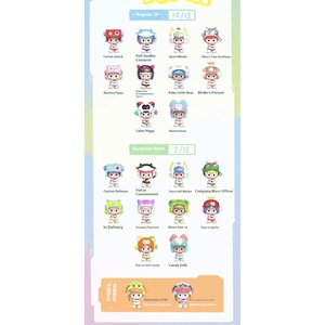 ZOZO Frozen Left Fury Cute Z Series Mini caja ciega sorpresa Anime figura PVC juguete 1/12 escala regalo venta al por mayor embalaje Original - Product Image 4