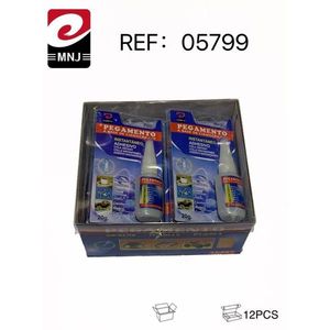 PEGAMENTO Instantaneo 20g 12Pcs Adhesive For Plastic Metal Glass - Product Image 3