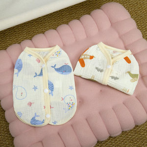 Chalecos finos de algodón para perros, ropa para gatos y prendas para perros pequeños para primavera y verano. Venta al por mayor de fabricantes. - Product Image 1