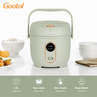 Appareils de cuisine de haute qualité Mini cuiseur à riz 0.8L 350w ménage petit cuiseur à riz électrique