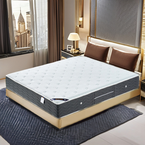 Nhà Máy Trực Tiếp Giao Hàng Hiện Đại Vua Kích Thước Gỗ Giường Khách Sạn Khung Với Sóng Bông Nệm Khách Sạn Nệm - Product Image 3