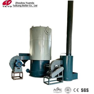 Chaudière verticale industrielle automatique à haute efficacité avec surveillance à distance pour air chaud, granulés/bois/fioul/déchets solides/balle <span class=keywords><strong>de</strong></span> riz - Product Image 5
