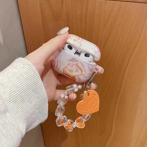 Housse de protection antidérapante en TPU souple de conception <span class=keywords><strong>orange</strong></span> mignonne pour <span class=keywords><strong>airpods</strong></span> 4 étui pour <span class=keywords><strong>Airpods</strong></span> <span class=keywords><strong>Pro</strong></span> 3 2 1 avec pendentif - Product Image 5