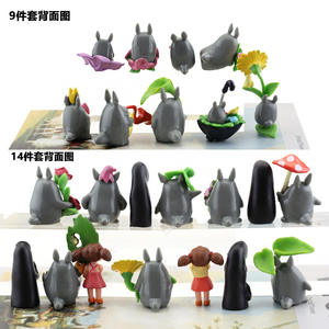 Figurine en plastique PVC d'<span class=keywords><strong>anime</strong></span> japonais HY, jouet <span class=keywords><strong>Hayao</strong></span> <span class=keywords><strong>Miyazaki</strong></span>, Mon voisin Totoro, figurines d'action miniatures - Product Image 2
