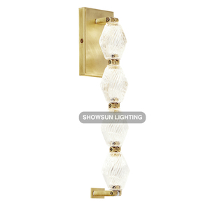 Sang trọng hiện đại phòng khách <span class=keywords><strong>Led</strong></span> pha lê Đèn tường cho phòng ngủ trang trí nội thất Đèn treo tường chiếu <span class=keywords><strong>s</strong></span>áng - Product Image 1