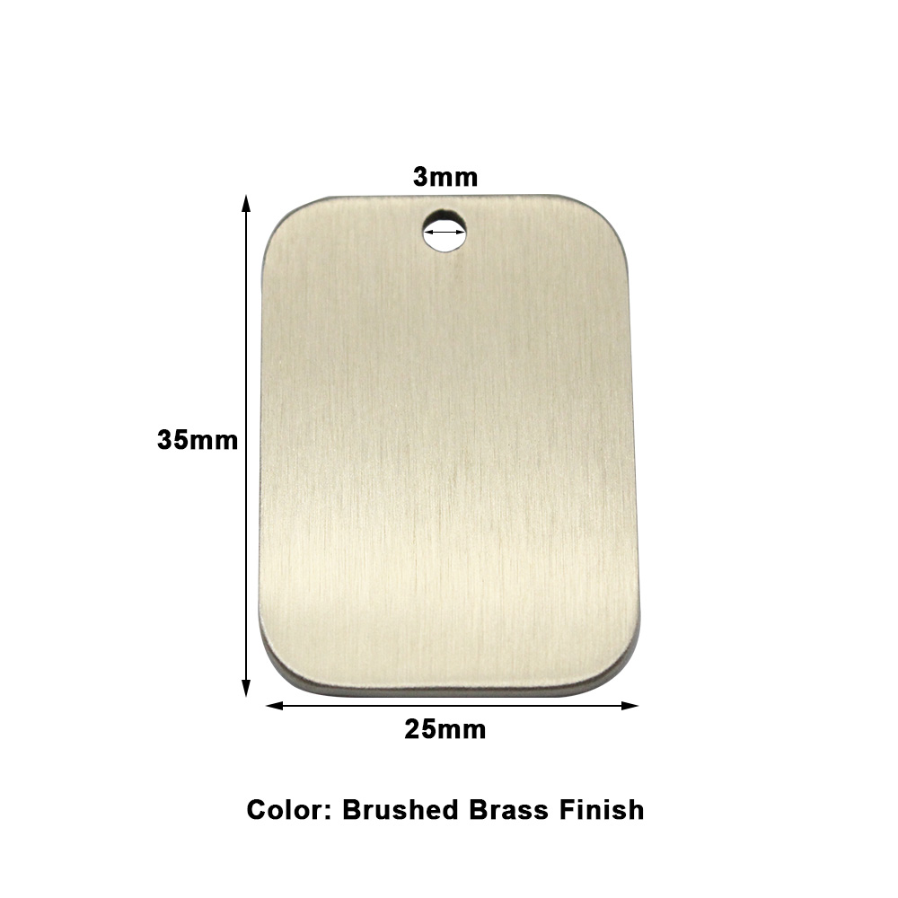 Brushed Brass