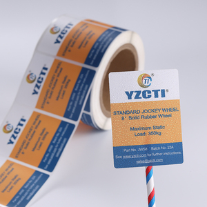 Tùy chỉnh không thấm nước Vinyl mỹ phẩm nhãn dán nhãn dính lá vàng sang trọng dập nổi nhãn cuộn cho nước hoa rửa cơ thể - Product Image 5