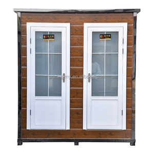 Toilettes portables en acier, douche, lavabo, <span class=keywords><strong>miroir</strong></span> pour les espaces publics, toilettes mobiles, 1,3 m x 2 m x 2 m, installation rapide - Product Image 3